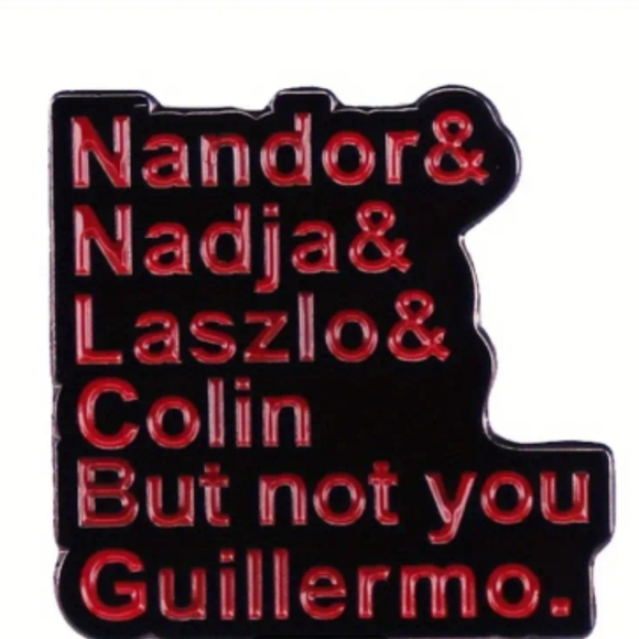 What We Do In The Shadows Enamel Pin FX TV show - Picture 2 of 3